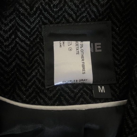 NEW with tags Helene Berman London Boxy Blazer Black women’s medium rare - Picture 13 of 13